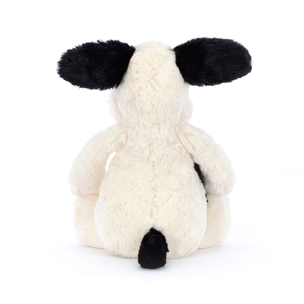 BASHFUL BLACK & CREAM PUPPY (MEDIUM)