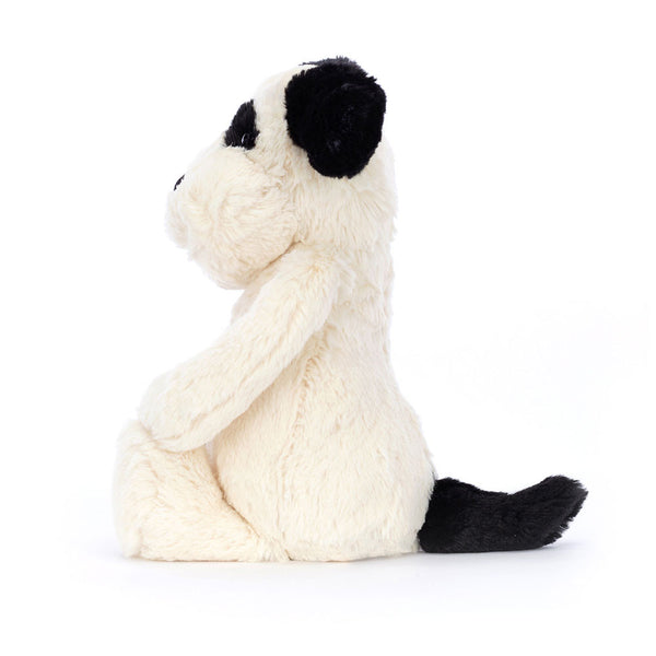 BASHFUL BLACK & CREAM PUPPY (MEDIUM)