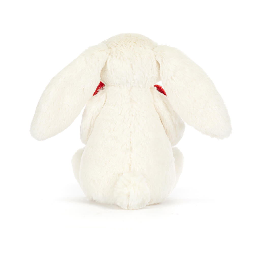 BASHFUL RED LOVE HEART BUNNY