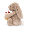 BASHFUL BEIGE BUNNY 'BIRTHDAY'