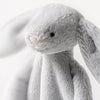 BASHFUL GREY BUNNY COMFORTER