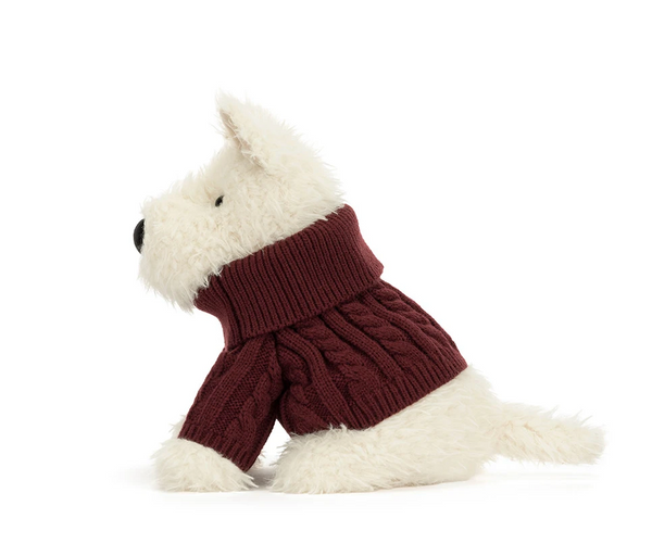 MUNRO SCOTTIE DOG WINTER JUMPER OUTFIT