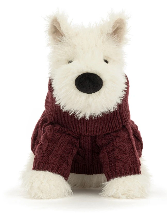 MUNRO SCOTTIE DOG WINTER JUMPER OUTFIT