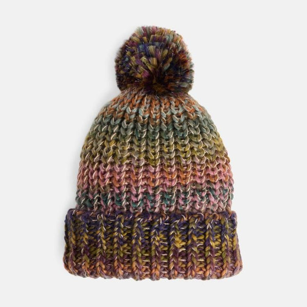 Sparkle Season Knit Hat - Olive Multi