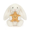 CREAM BUNNY WITH STAR