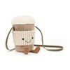 AMUSEABLES PERKLE COFFEE SHOULDER BAG