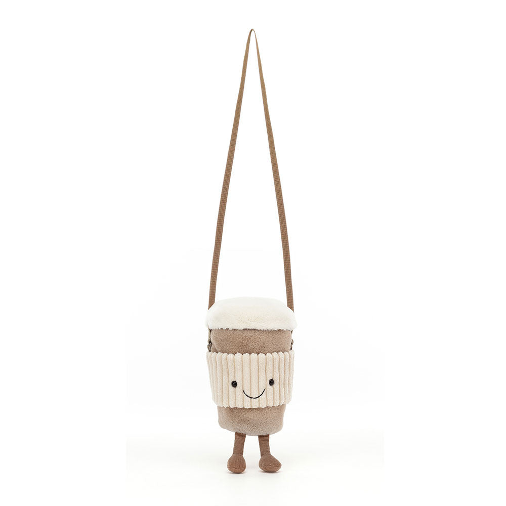 AMUSEABLES PERKLE COFFEE SHOULDER BAG