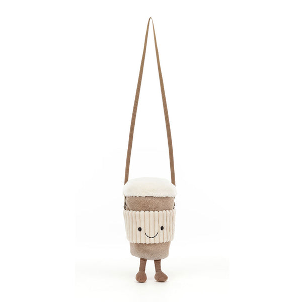 AMUSEABLES PERKLE COFFEE SHOULDER BAG