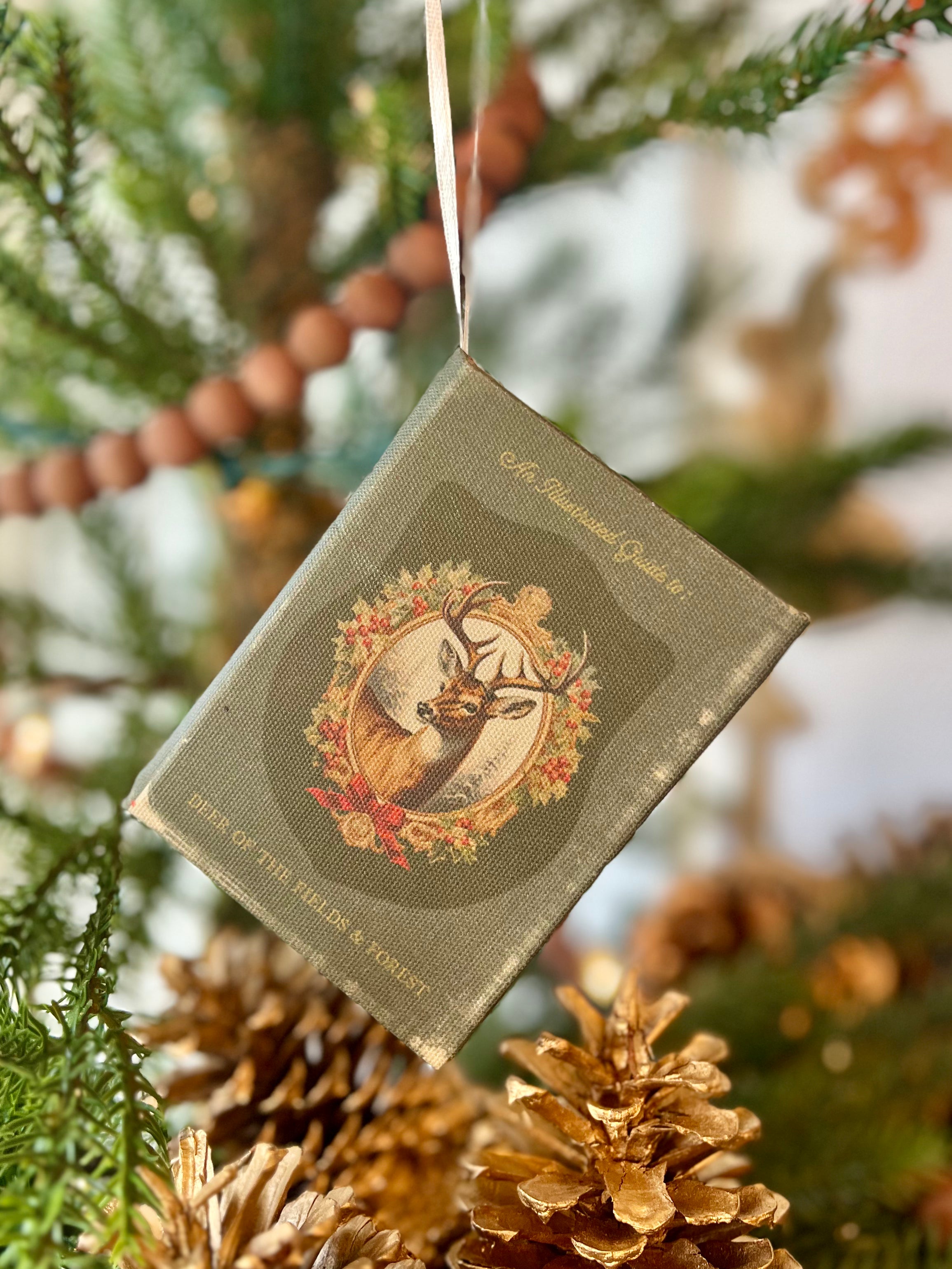 DEER OF THE FIELDS JOURNAL ORNAMENT