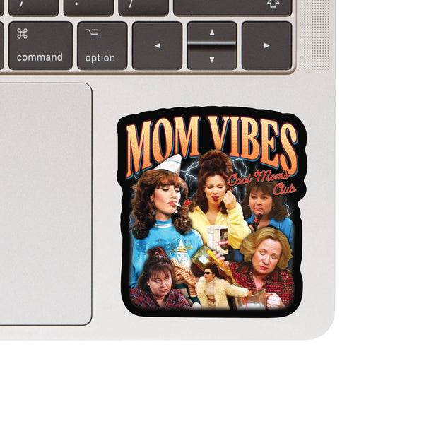 MOM VIBES SITCOM STICKER