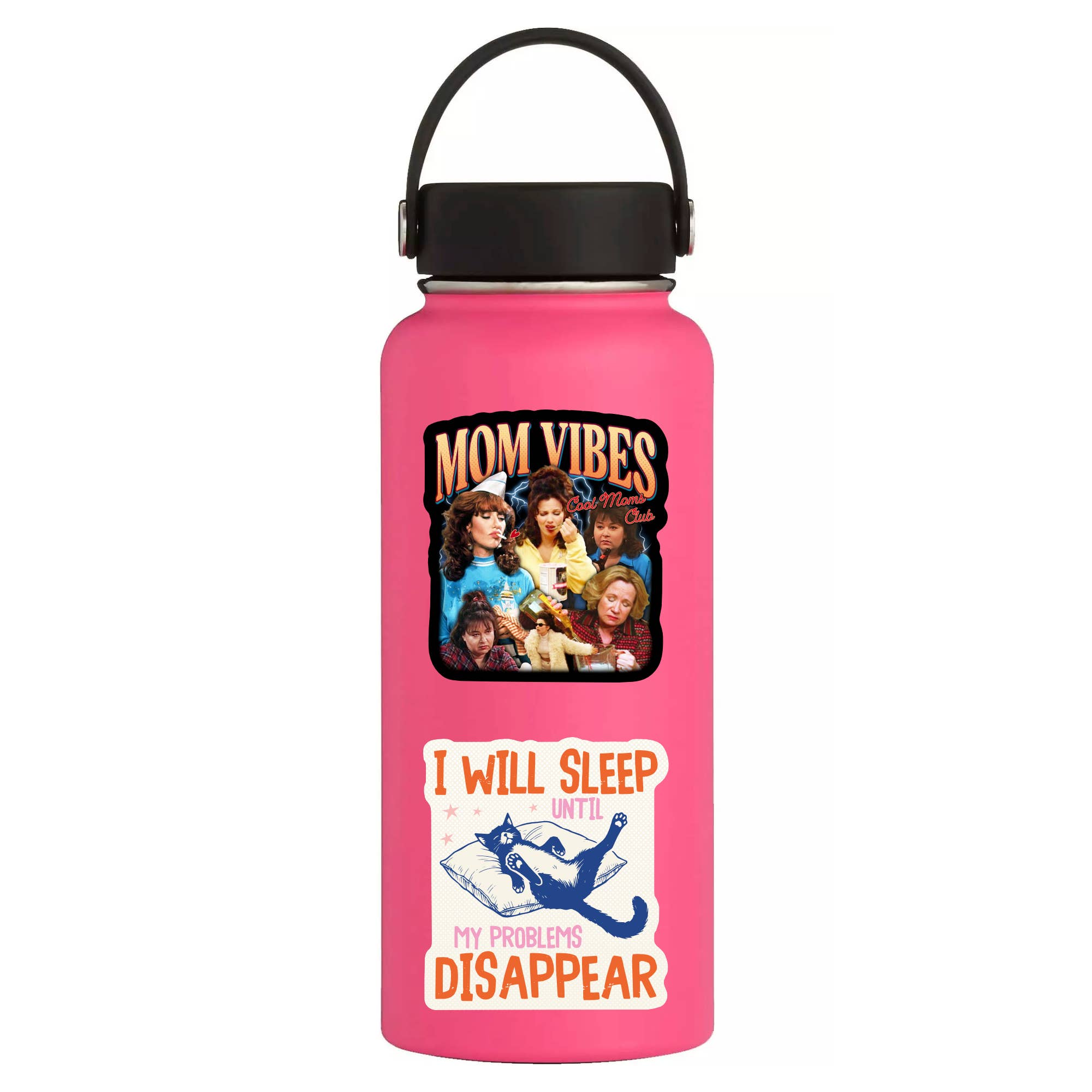 MOM VIBES SITCOM STICKER