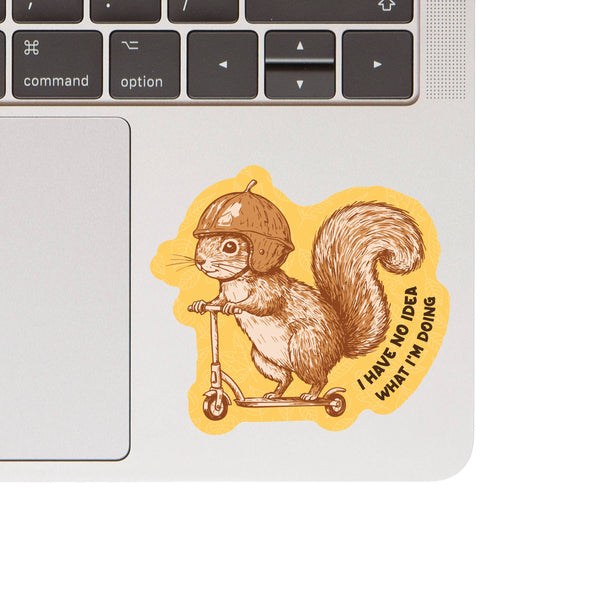 NO IDEA SQUIRREL STICKER