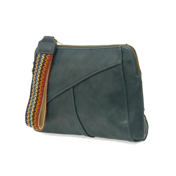 GIGI CROSSBODY WITH WOVEN WRIST STRAP