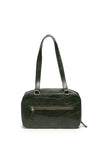 FAUX CROC BOSTON SHOULDER BAG