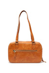 FAUX CROC BOSTON SHOULDER BAG