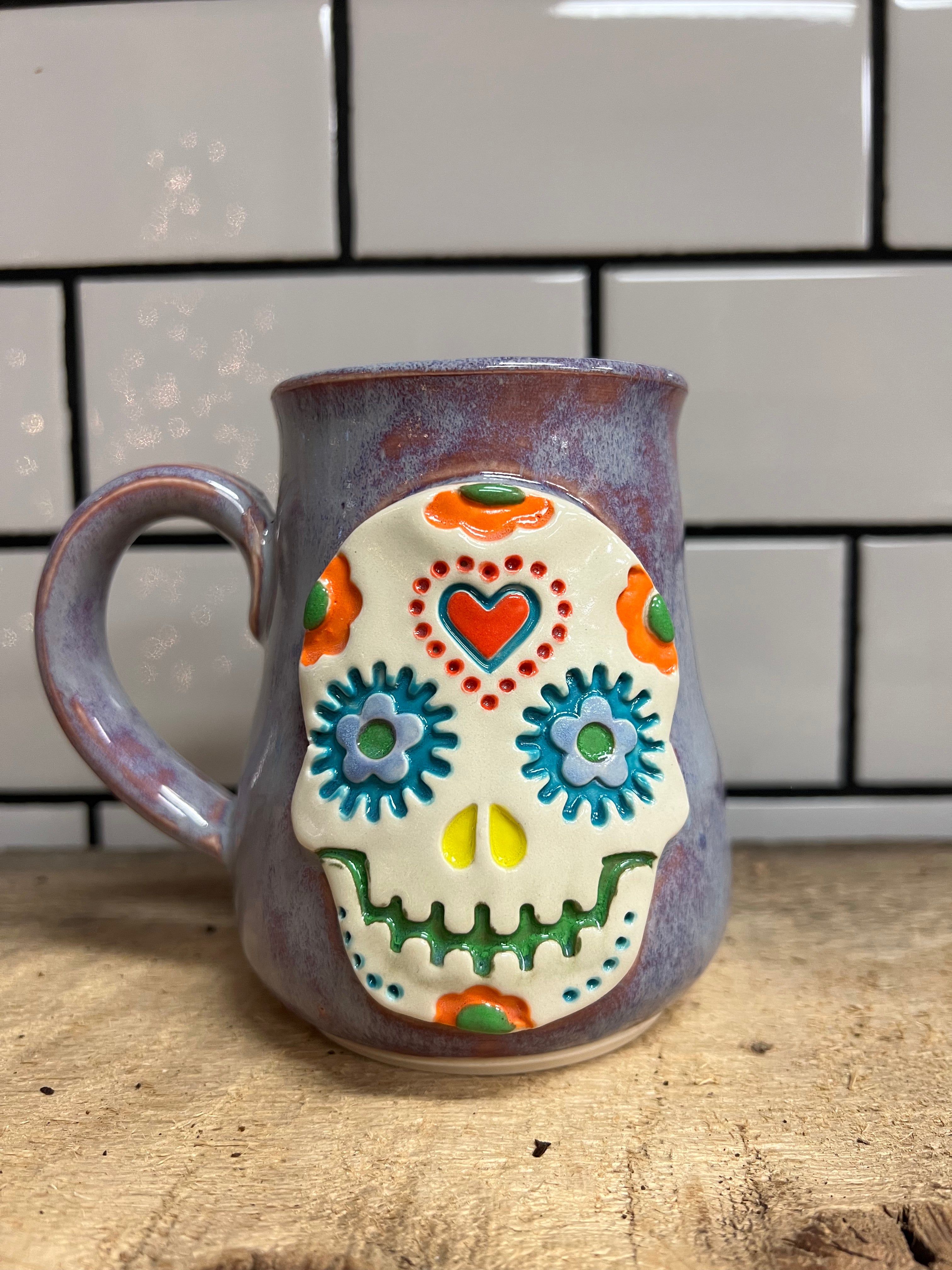 SUGAR SKULL PASTEL MUG JWA