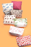 BOW CHERRY COSMETIC POUCH DOG