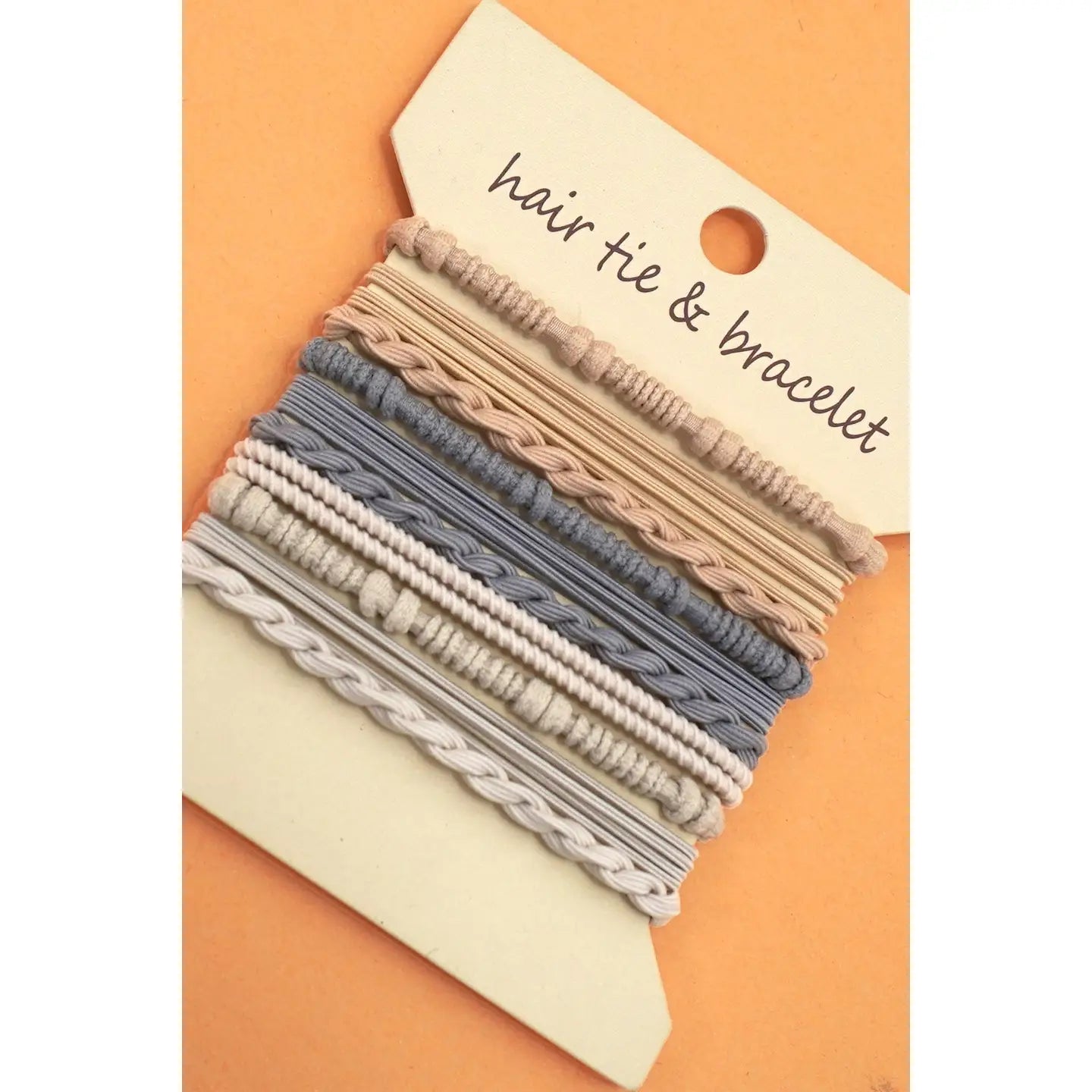 BOHO DUAL FUNCTION KNOT BRACELET HAIR TIES