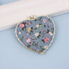 PLUSH COMPACT HEART MIRROR