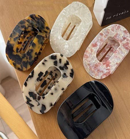 JUMBO LAY-FLAT OVAL CLAW CLIPS