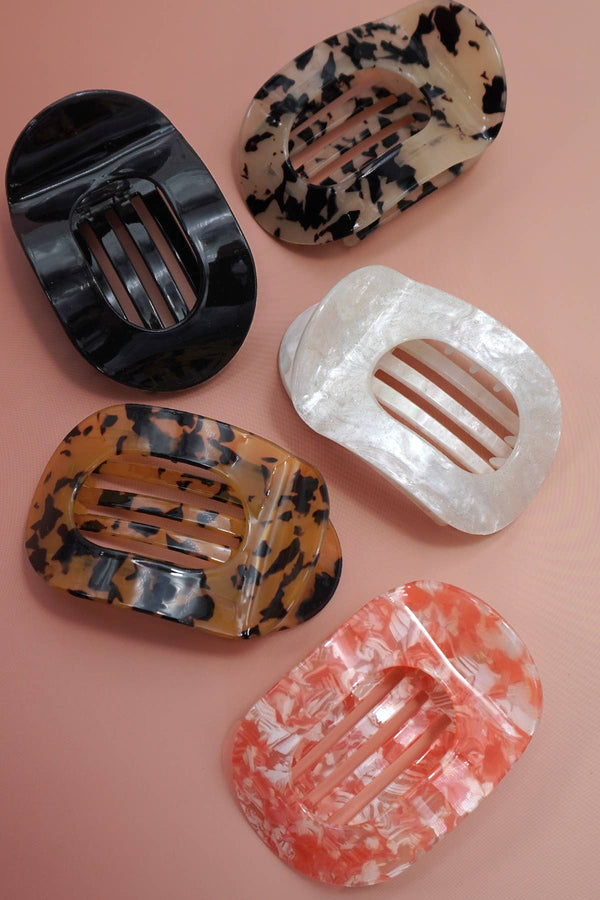 JUMBO LAY-FLAT OVAL CLAW CLIPS