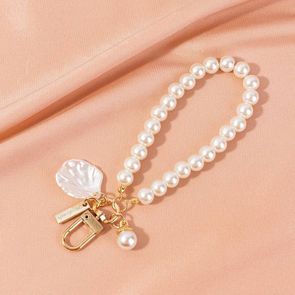 PEARL KEYCHAINS W/ CHARM