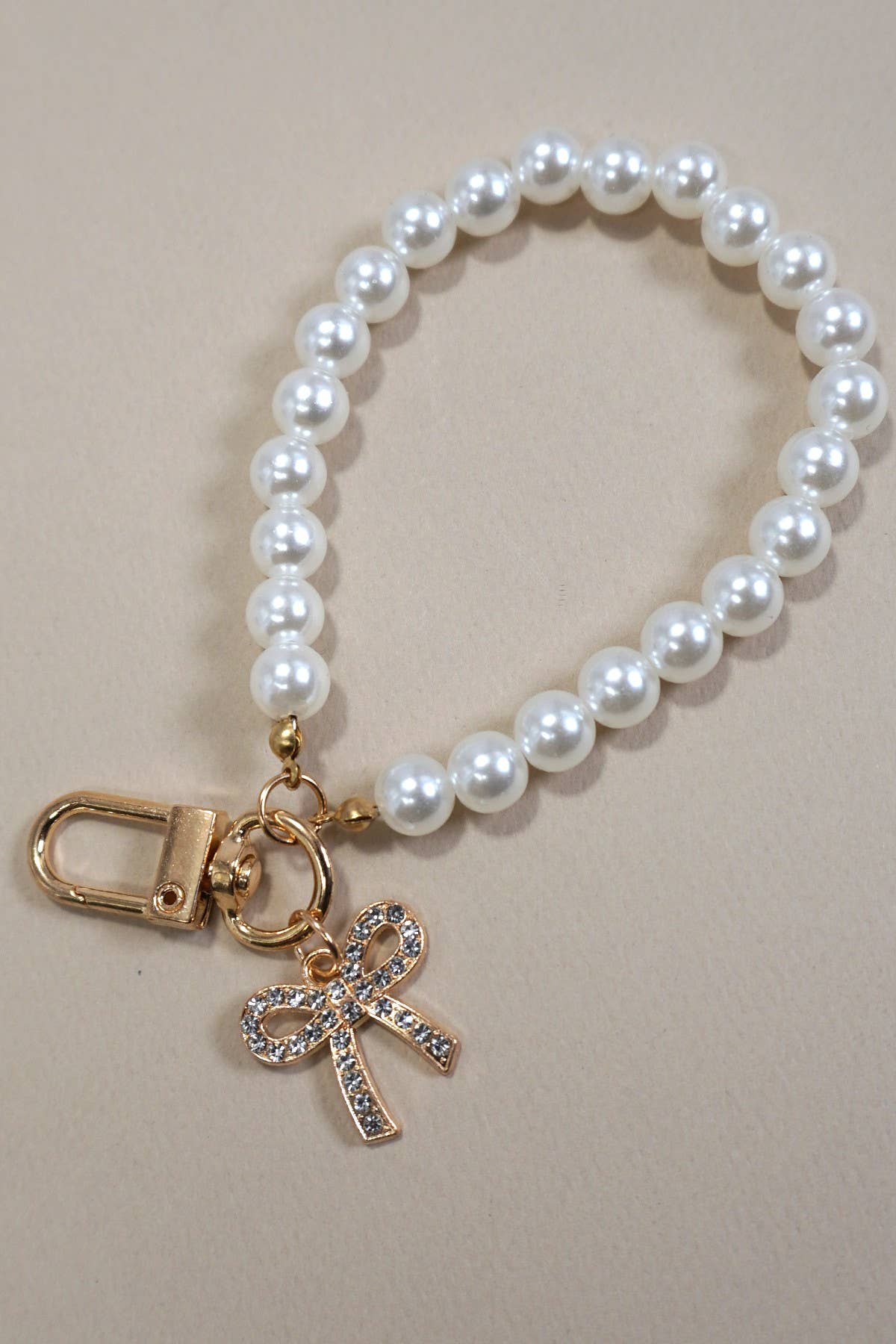 PEARL KEYCHAINS W/ CHARM