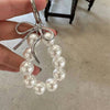 CHUNKY PEARL KEYCHAIN BAG CHARM