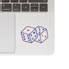 ROLL THE DICE HIGH QUALITY VINYL STICKER