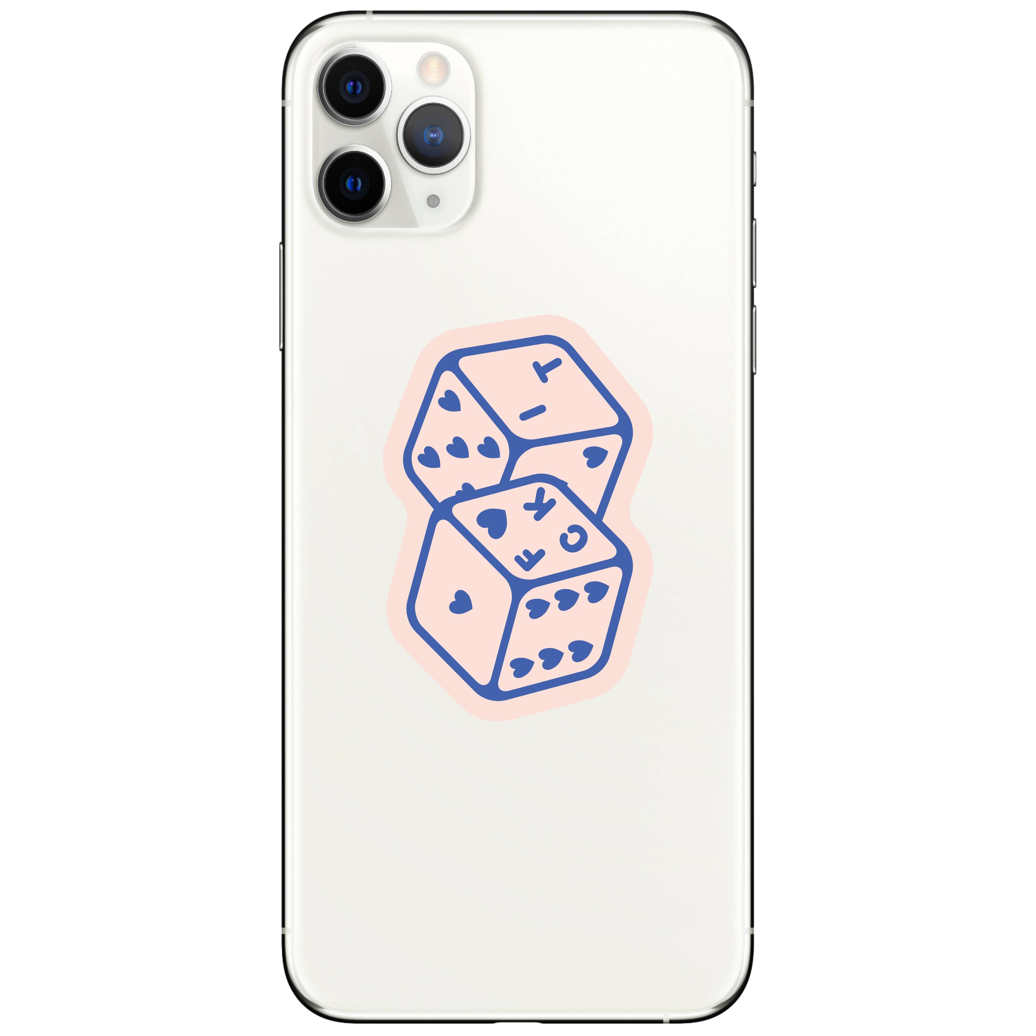 ROLL THE DICE HIGH QUALITY VINYL STICKER