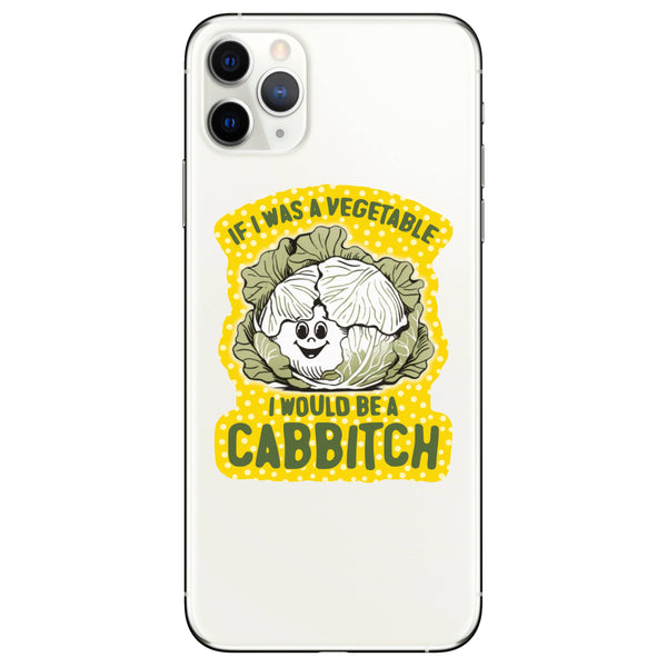 CABBITCH FUNNY VEGETABLE GROCERY STICKER