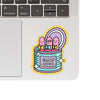 CAN OF BOOK WORMS STICKER