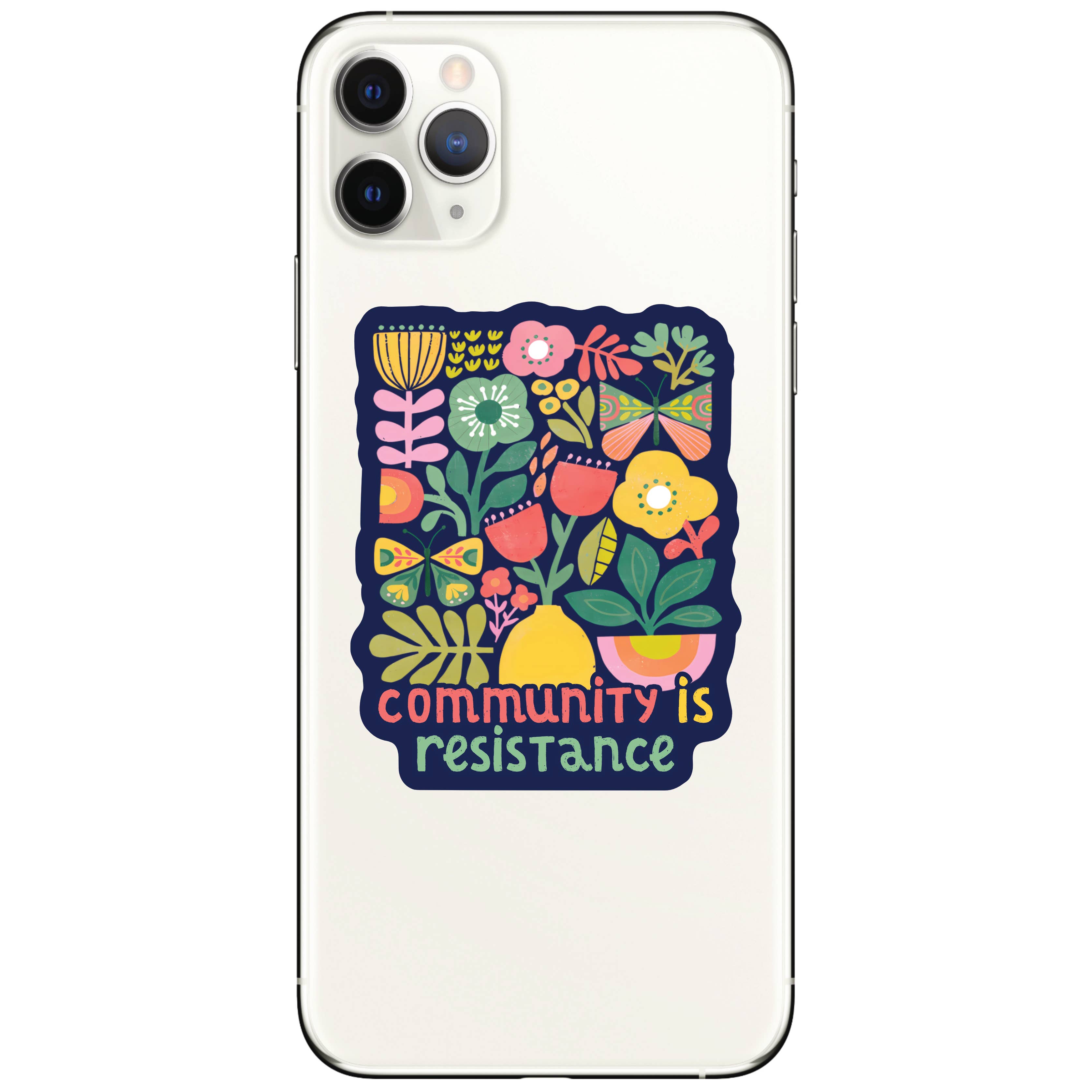 COMMUNITY RESISTANCE HOPE STICKER