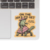 SWEAR FROG COWBOY VINYL STICKER