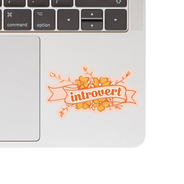 INTROVERT PERSONALITY VINYL STICKER