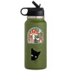 LURKING KITTY CAT CLEAR STICKER