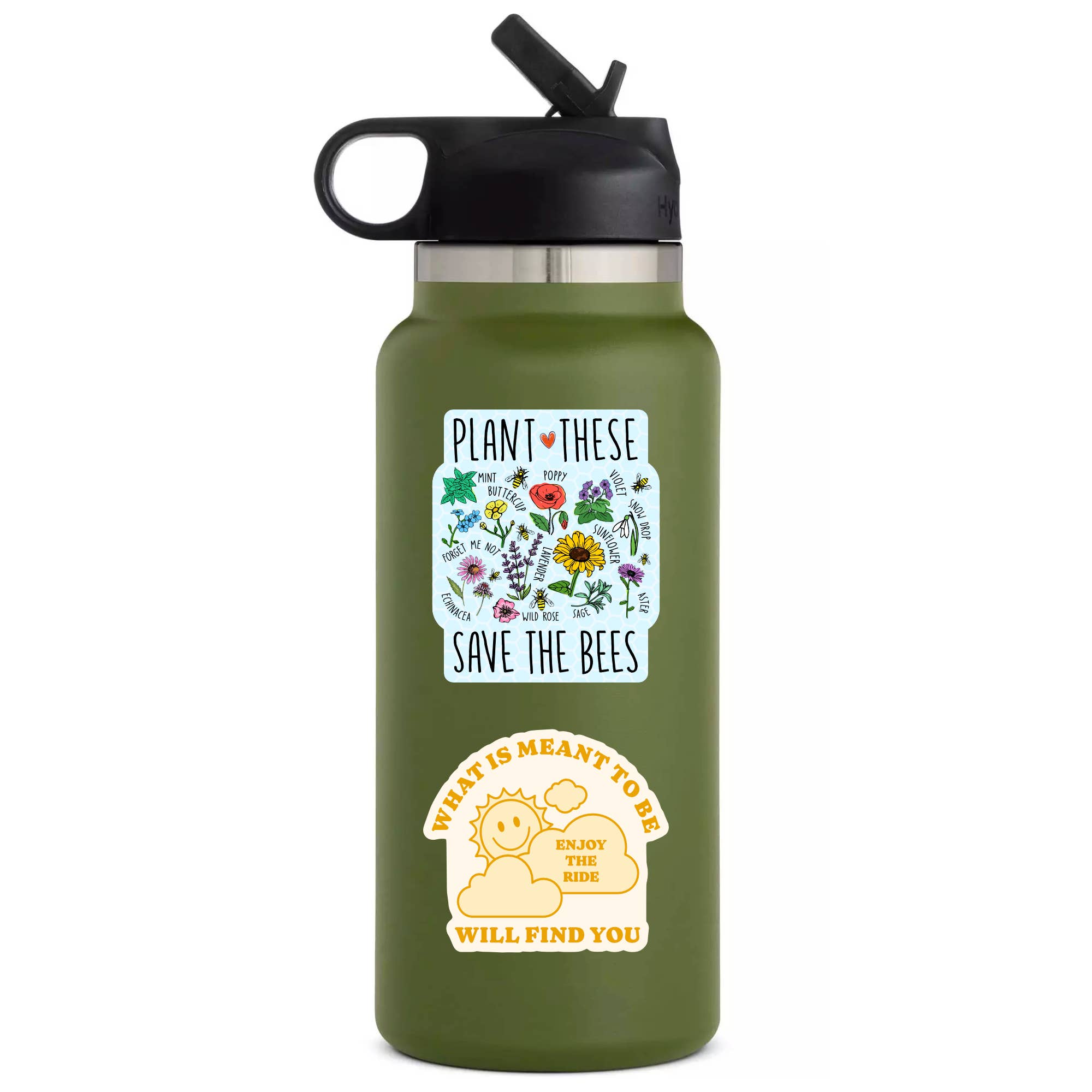 PLANT THESE SAVE BEES POLLINATORS PLANT STICKER
