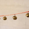 CANDY STRIPED JINGLE BELL GARLAND