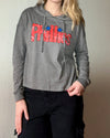 PHILS DISTRESSED CROP HOODIE