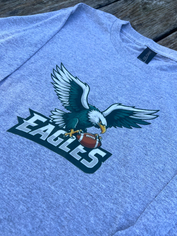 YOUTH EAGLES FOOTBALL LONG SLEEVE TEE