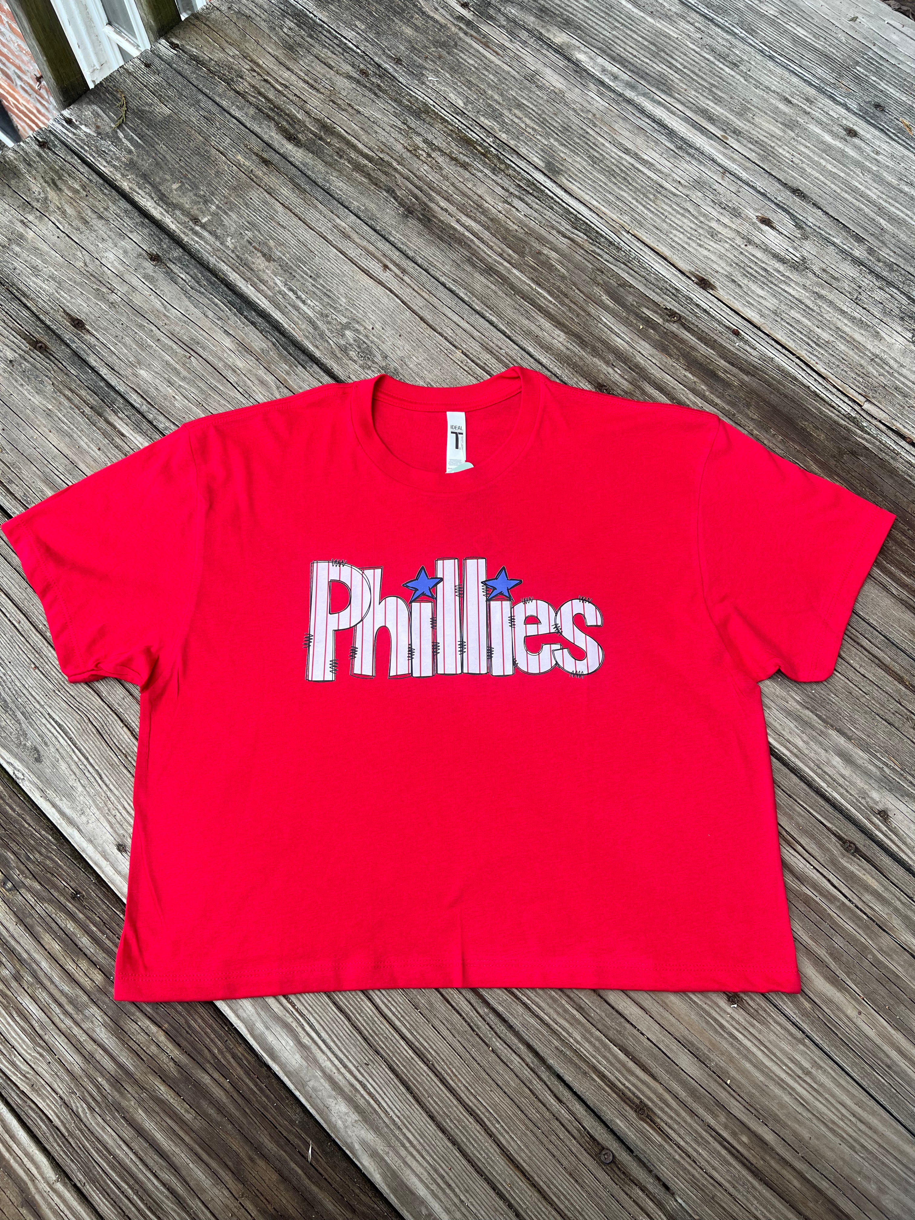 PHILS PINSTRIPE CROP TOP