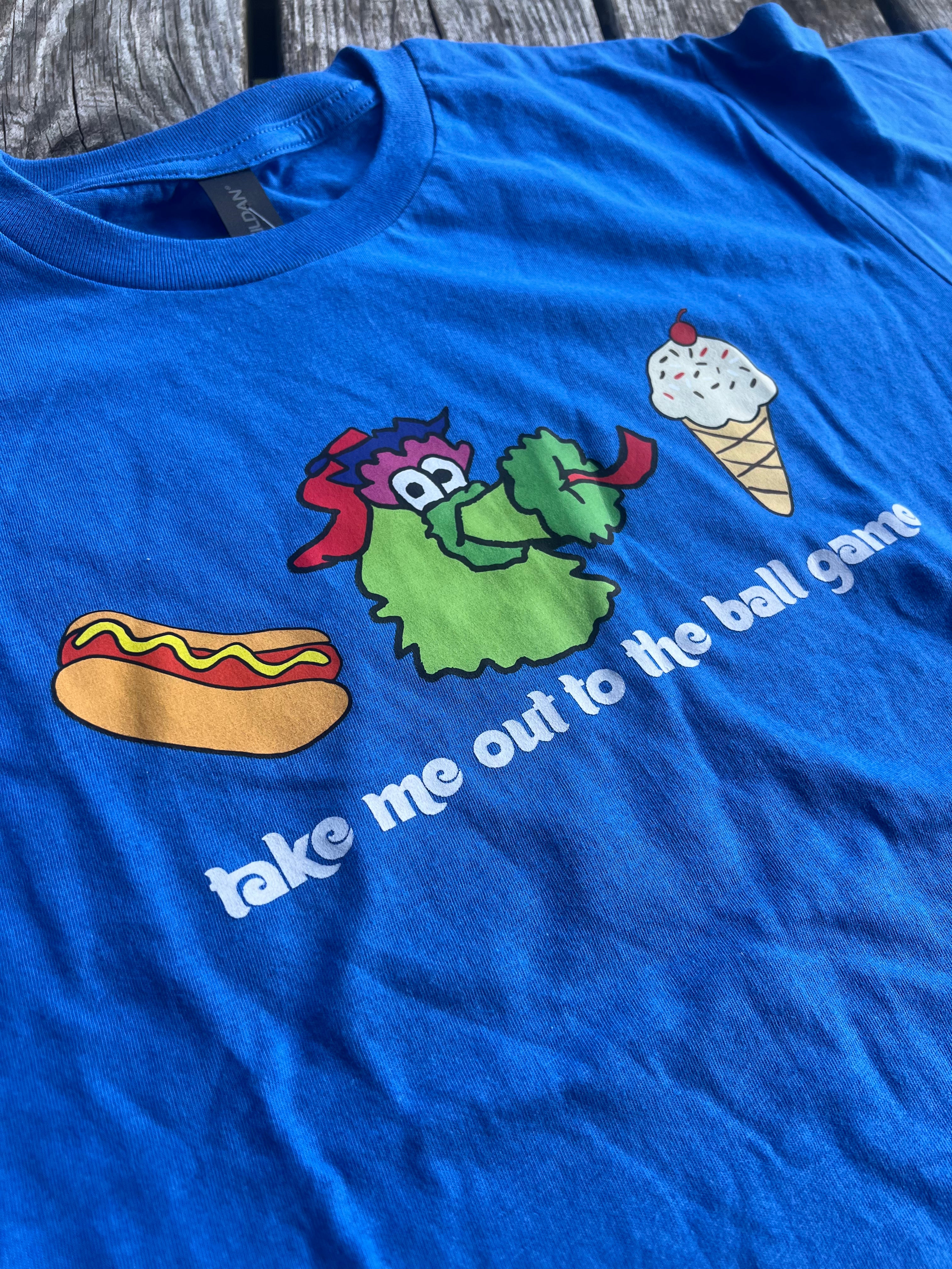 TAKE ME TO THE BALLGAME BABY TEE