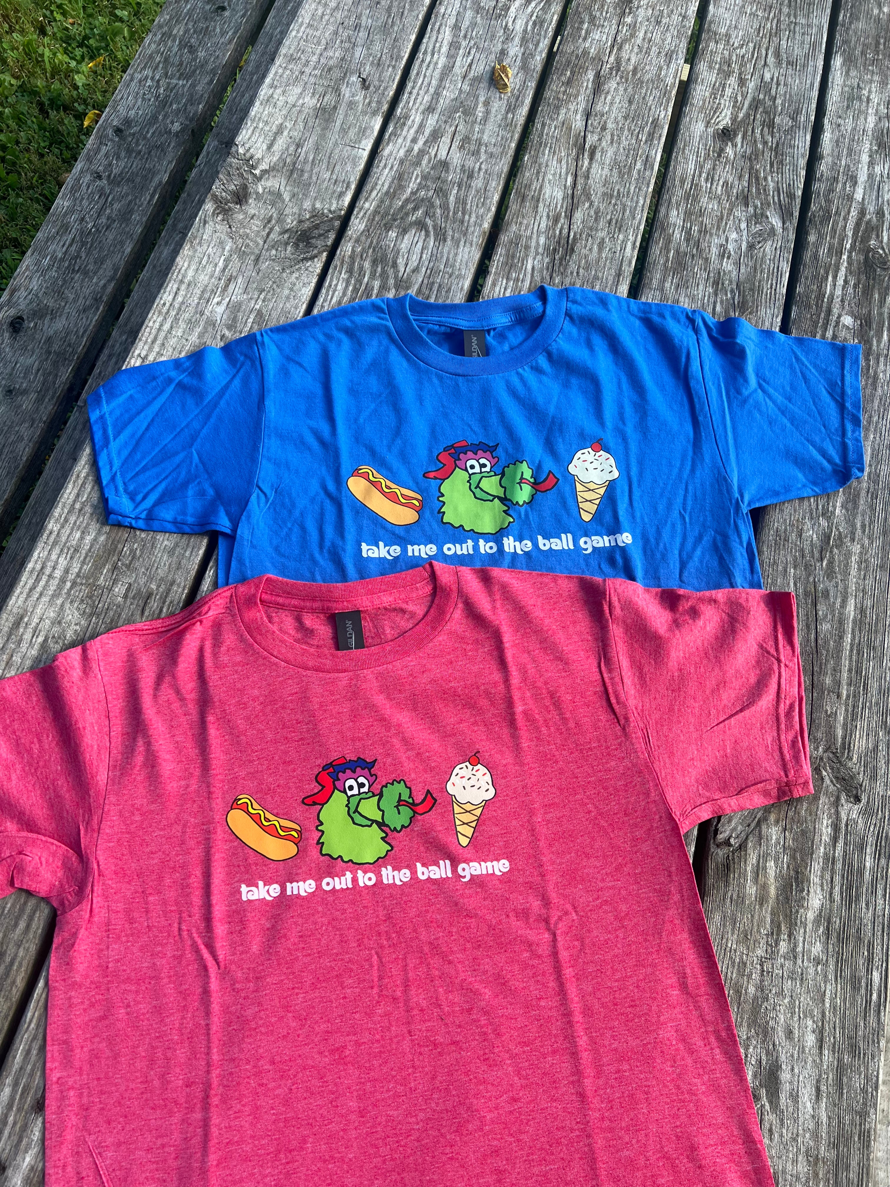 TAKE ME TO THE BALLGAME BABY TEE
