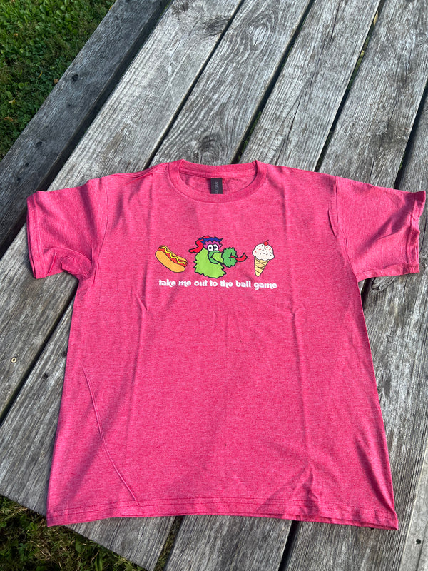 TAKE ME TO THE BALLGAME BABY TEE