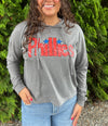 PHILS DISTRESSED CROP HOODIE