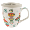 SHELLY HOLIDAY MUG - ORNAMENT/LET'S GET JOLLY