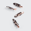 ECO-FRIENDLY CREASELESS CLIPS 4PC SET -BLACK TERRAO