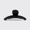 RECYCLED PLASTIC LARGE ARCHED CLIP - BLACK