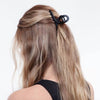 RECYCLED PLASTIC LARGE LOOP CLAW CLIPS 2PC - BLACK & TORT