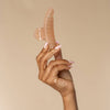 RECYCLED PLASTIC LARGE ARCHED CLIP - SOFT PINK